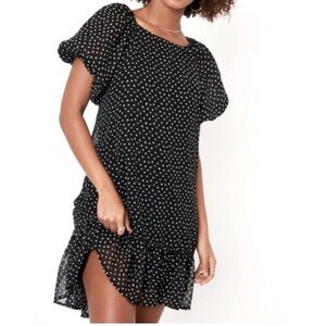 Black Polka Dot Dress
